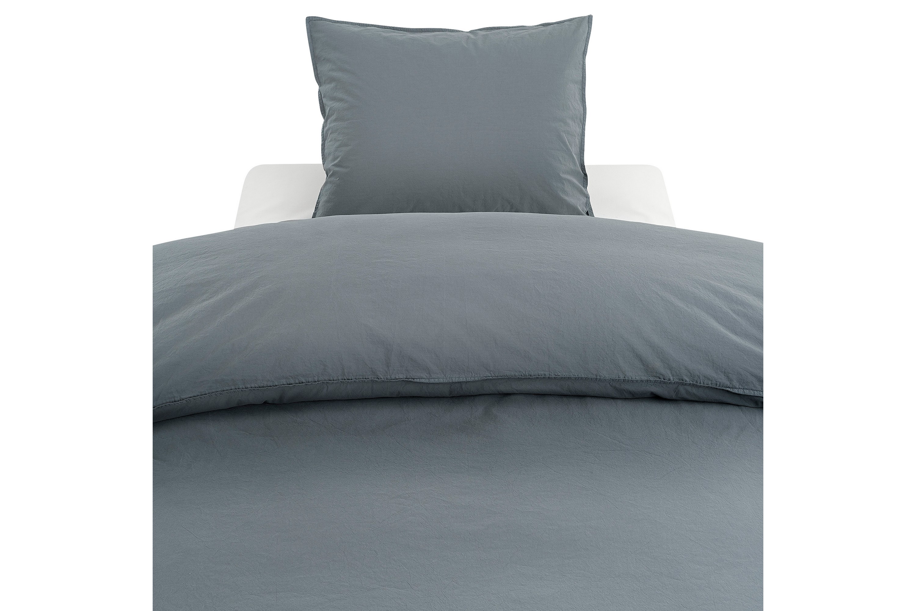 Bäddset Percale 3-Dels 210x220/50x60 cm MidnattblåBorganäs