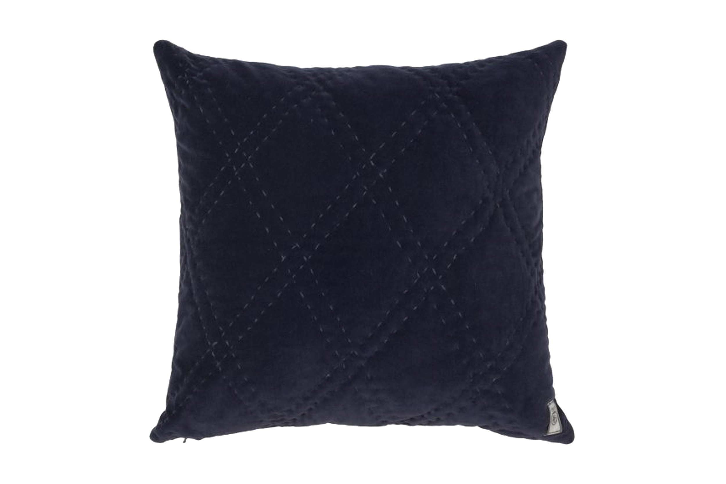 Kuddfodral Marseille 50x50 cm BlåSammet Borås Cotton