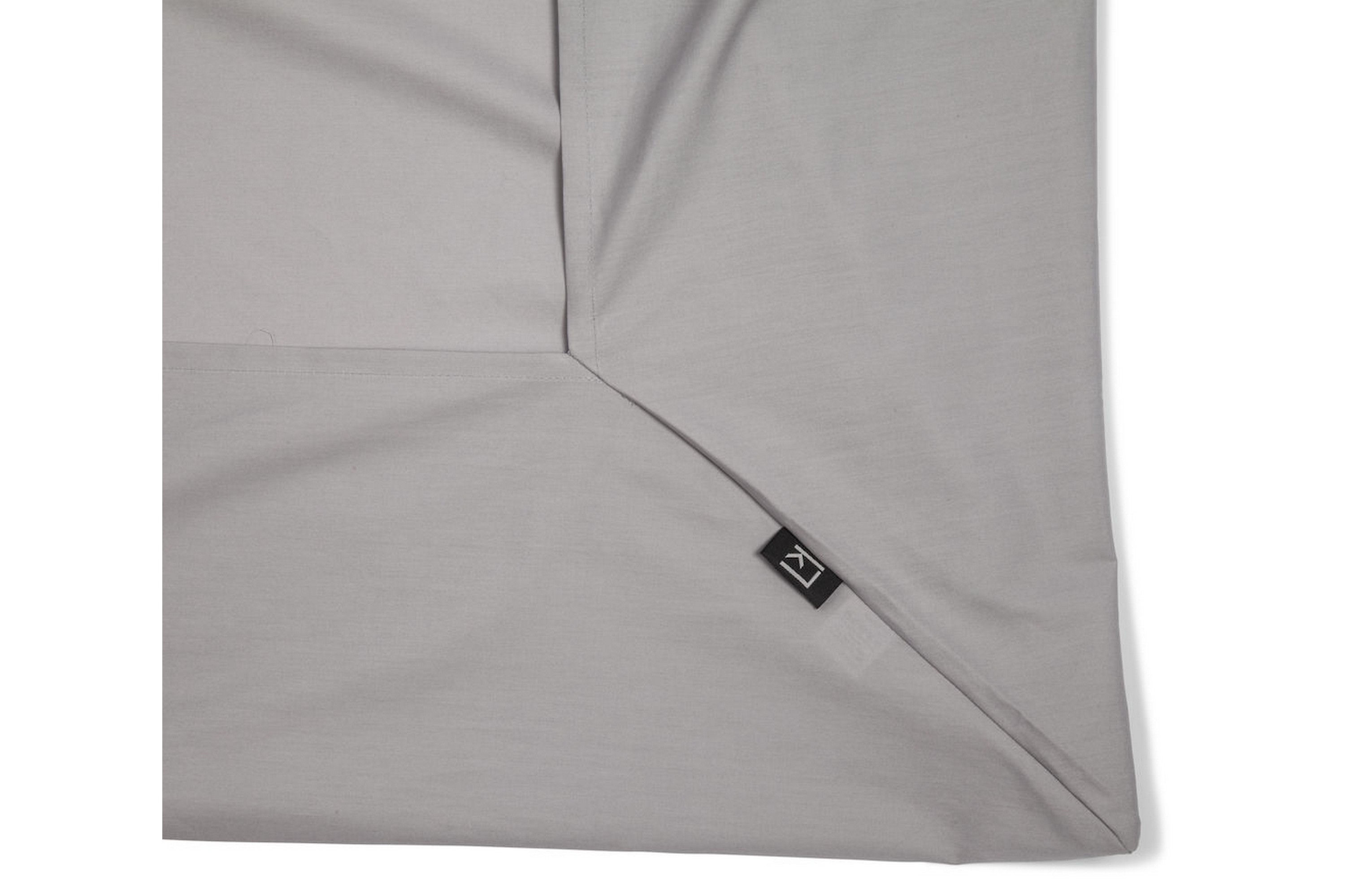 Kuvertlakan Percale 120x200 cm LjusgråKosta Linnewäfveri