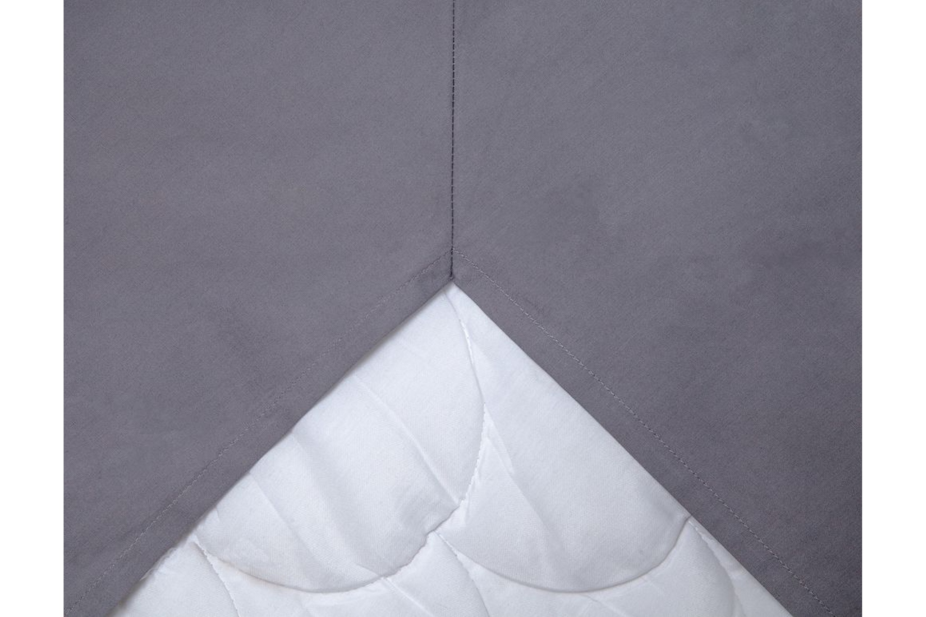 Kuvertlakan Percale 140x200 cm GråKosta Linnewäfveri