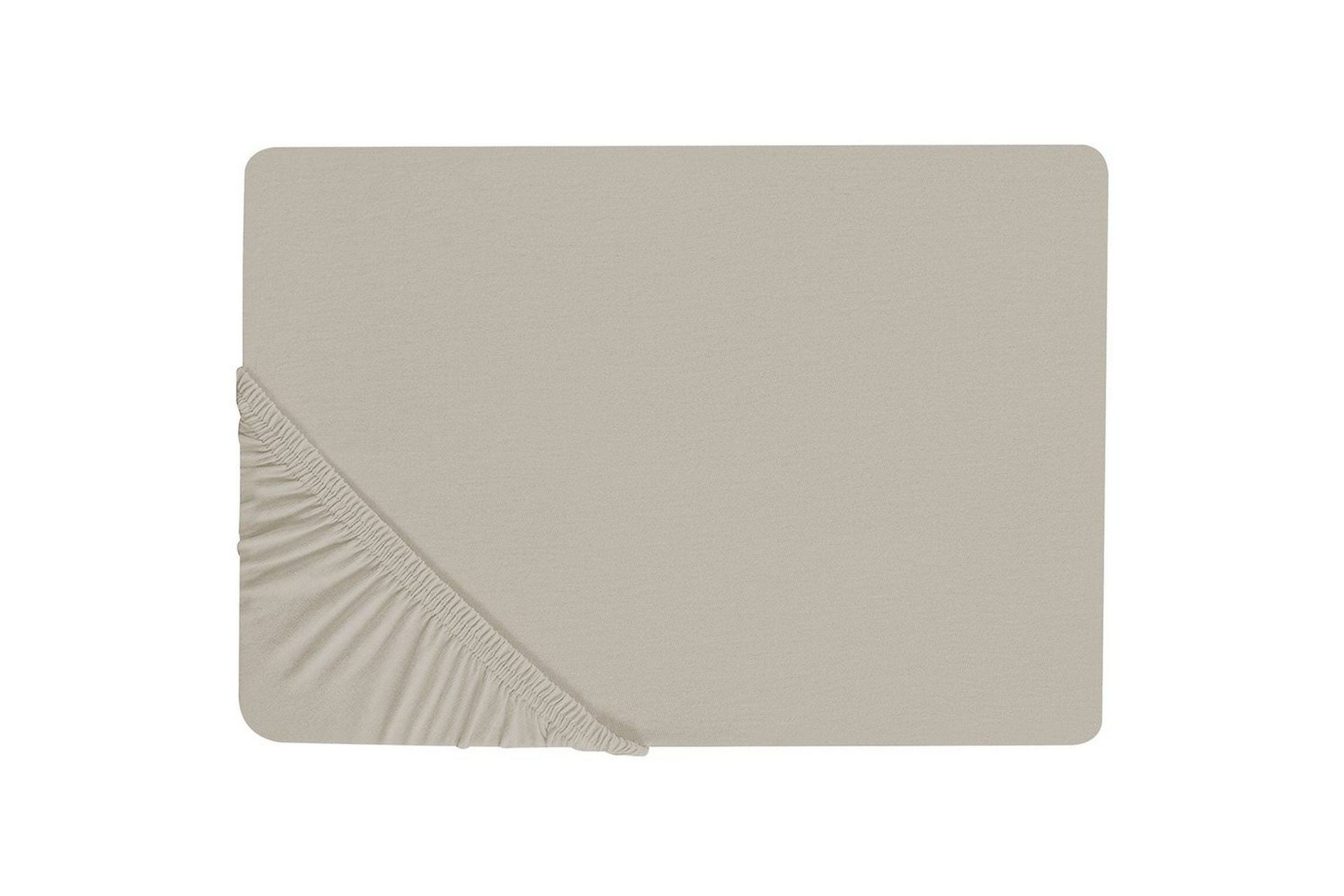 Dra-på-lakan Janbu Taupe, 90x200 cm - Taupe, 90x200 cm