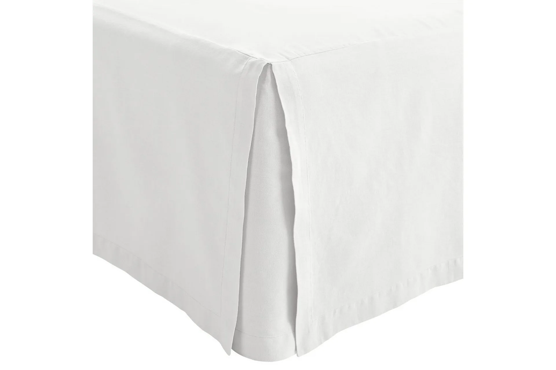 S&auml;ngkappa Borgan&auml;s of Sweden - 160 x 200 + 58 cm, Vit