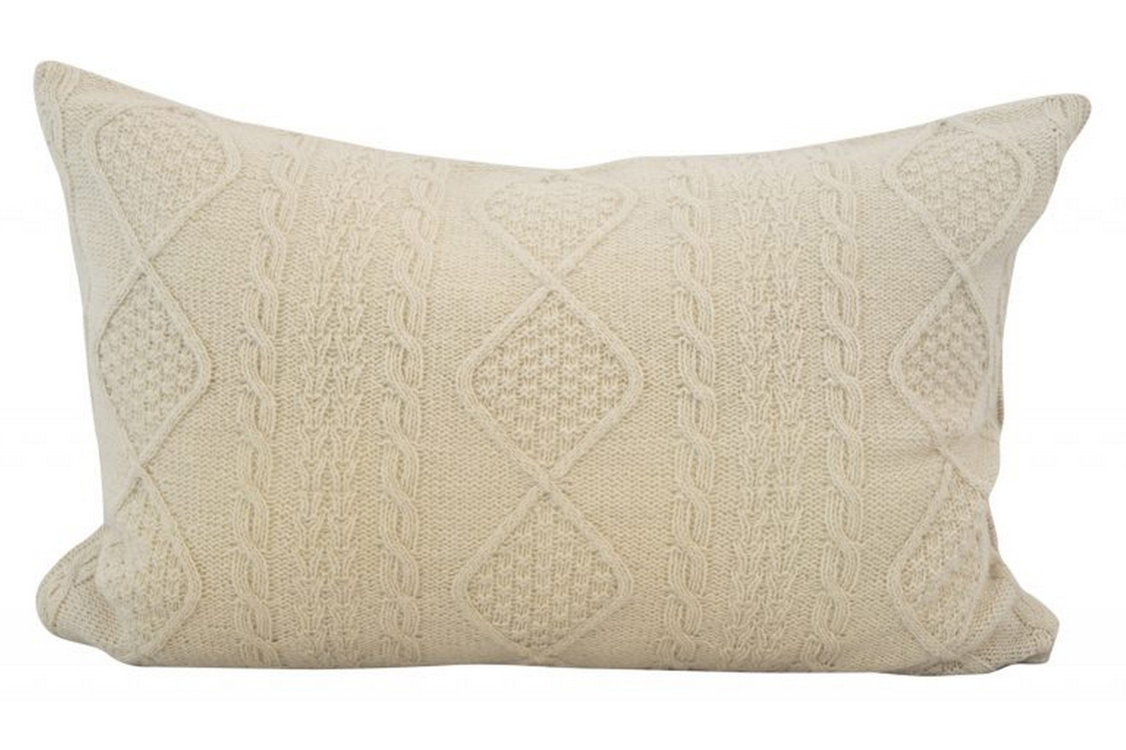 Örngott Chamonix 40x60 cm Vit/Ull Borås Cotton
