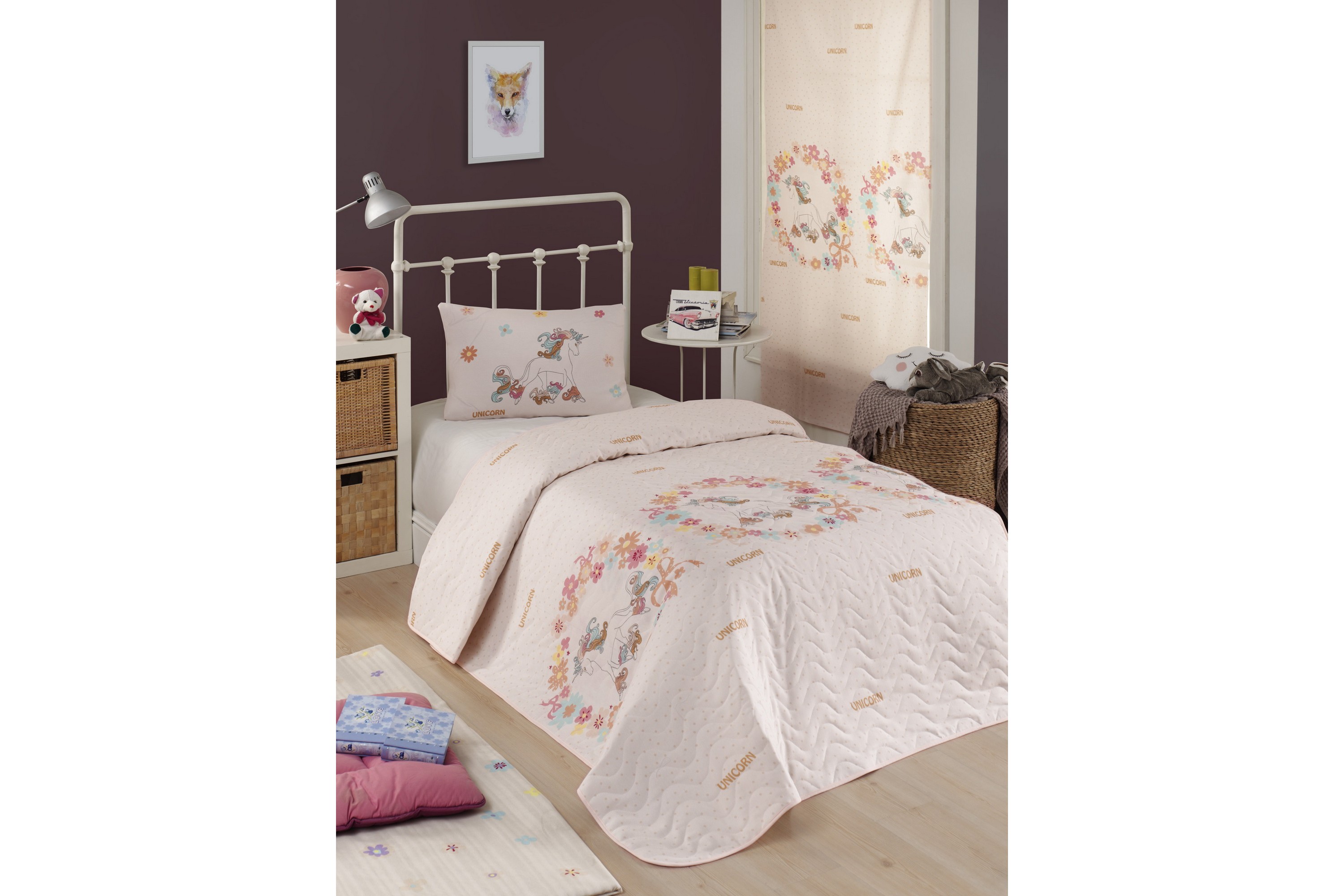 Överkast Eponj Home Rosa