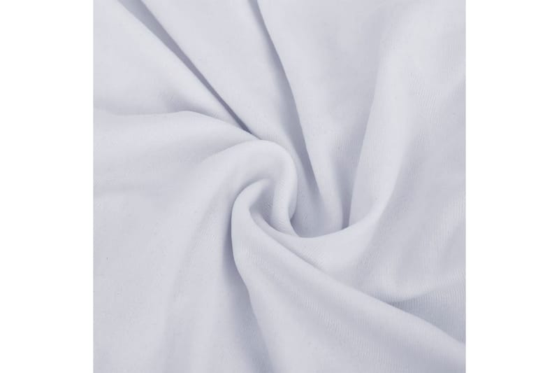 beBasic Sofföverdrag 4-sits med stretch vit polyesterjersey - White - Sofföverdrag
