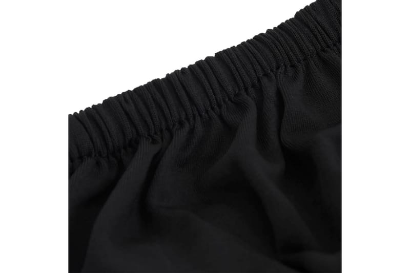 beBasic Sofföverdrag med stretch svart polyesterjersey - Black - Sofföverdrag