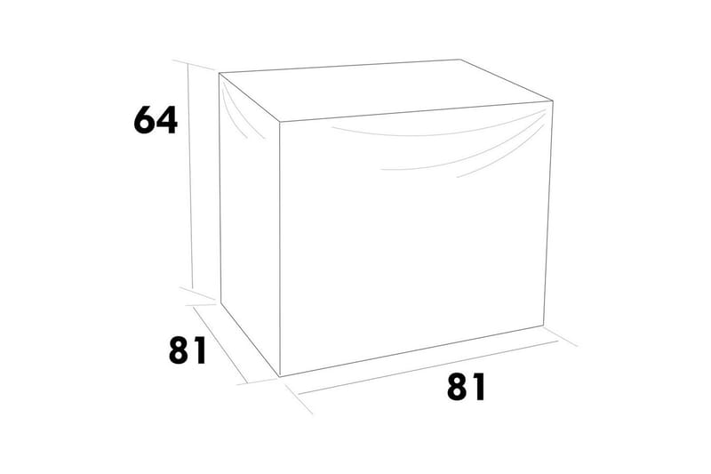 Möbelskydd Fåtfölj Hillerstorp Oxelunda Hörndel Svart