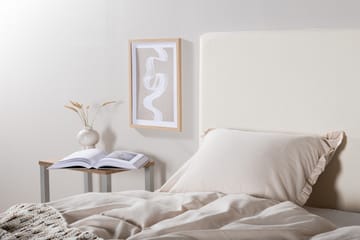 Saga Sänggavelöverdrag 140x180 cm - Vit - Textil & mattor - Tyg - Möbeltyg - Möbelöverdrag innemöbler