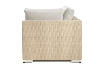 Bahamas Högermodul utomhus 140 cm - Beige - Utemöbler & utemiljö - Övrigt utemöbler - Moduler utesoffa