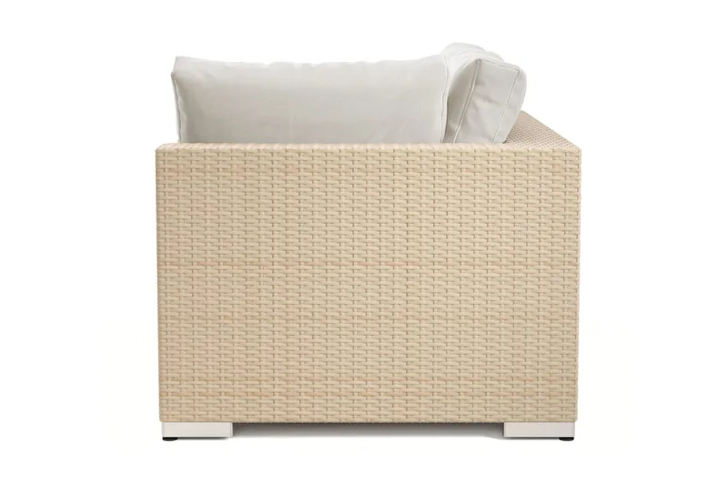 Bahamas Högermodul utomhus 140 cm - Beige - Utemöbler & utemiljö - Övrigt utemöbler - Moduler utesoffa