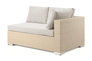 Bahamas Högermodul utomhus 140 cm - Beige - Utemöbler & utemiljö - Övrigt utemöbler - Moduler utesoffa