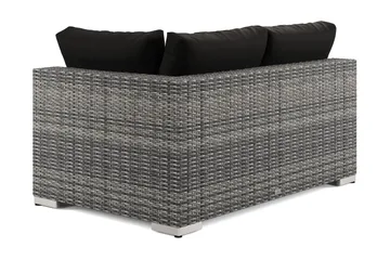 Bahamas Högermodul utomhus 140 cm i konstrotting - Grå - Utemöbler & utemiljö - Övrigt utemöbler - Moduler utesoffa