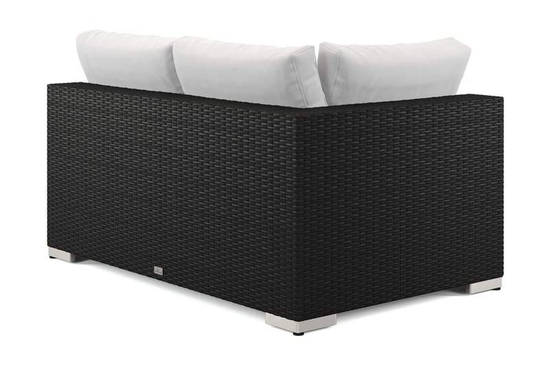 Bahamas Högermodul utomhus 140 cm i konstrotting - Svart - Utemöbler & utemiljö - Övrigt utemöbler - Moduler utesoffa