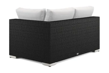 Bahamas Högermodul utomhus 140 cm i konstrotting - Svart - Utemöbler & utemiljö - Övrigt utemöbler - Moduler utesoffa