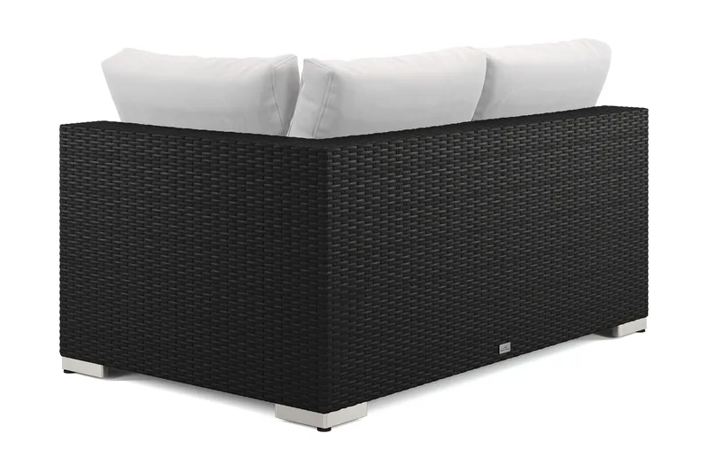 Bahamas Högermodul utomhus 140 cm i konstrotting - Svart - Utemöbler & utemiljö - Övrigt utemöbler - Moduler utesoffa
