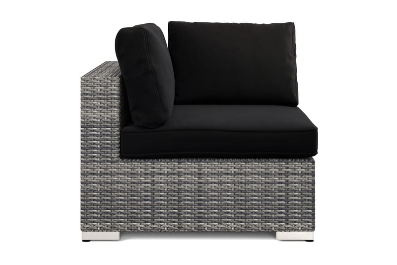 Bahamas Hörnmodul utomhus i konstrotting - Grå - Utemöbler & utemiljö - Övrigt utemöbler - Moduler utesoffa