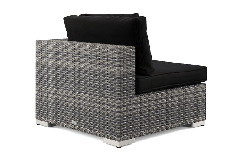 Bahamas Hörnmodul utomhus i konstrotting - Grå - Utemöbler & utemiljö - Övrigt utemöbler - Moduler utesoffa