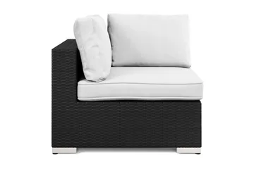 Bahamas Hörnmodul utomhus i konstrotting - Svart - Utemöbler & utemiljö - Övrigt utemöbler - Moduler utesoffa