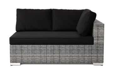 Bahamas Vänstermodul utomhus 140 cm i konstrotting - Utemöbler & utemiljö - Övrigt utemöbler - Moduler utesoffa