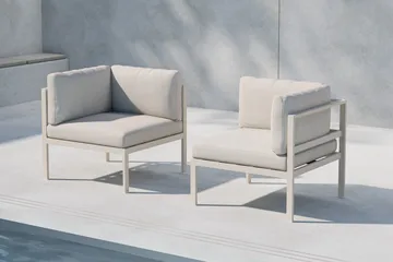 Copacabana Hörnmodul Utomhus - Beige - Utemöbler & utemiljö - Övrigt utemöbler - Moduler utesoffa