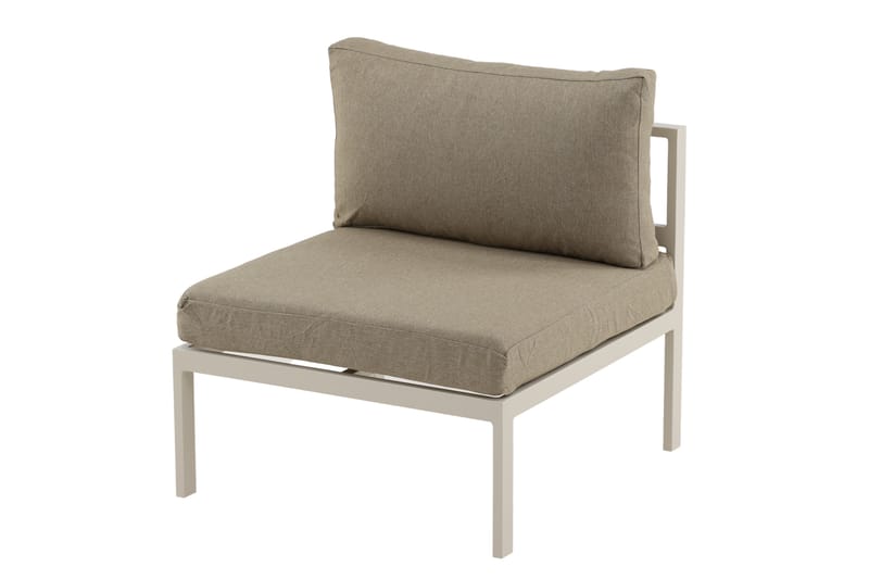Copacabana Mittmodul Beige/Grå - Venture Home - Utemöbler & utemiljö - Övrigt utemöbler - Moduler utesoffa - Mittmodul utesoffa