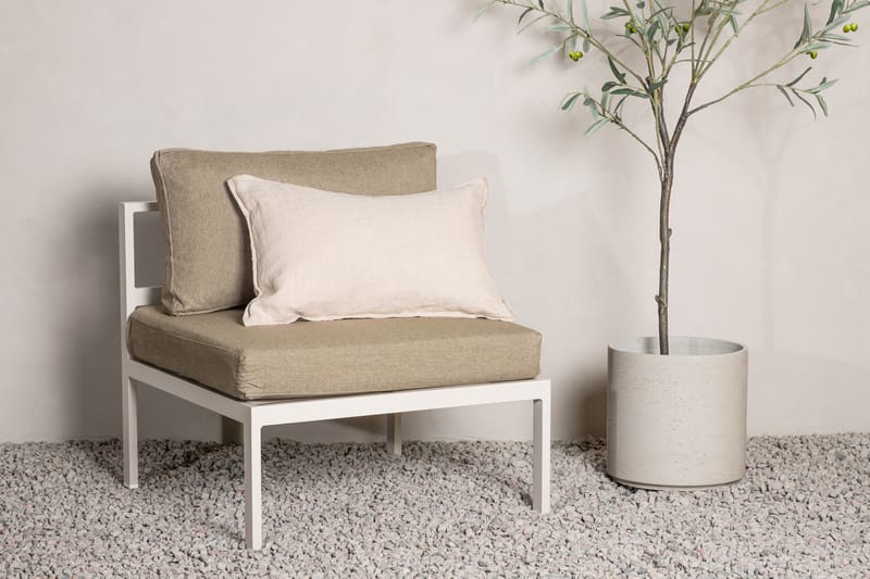 Copacabana Mittmodul Beige/Grå - Venture Home - Utemöbler & utemiljö - Övrigt utemöbler - Moduler utesoffa - Mittmodul utesoffa