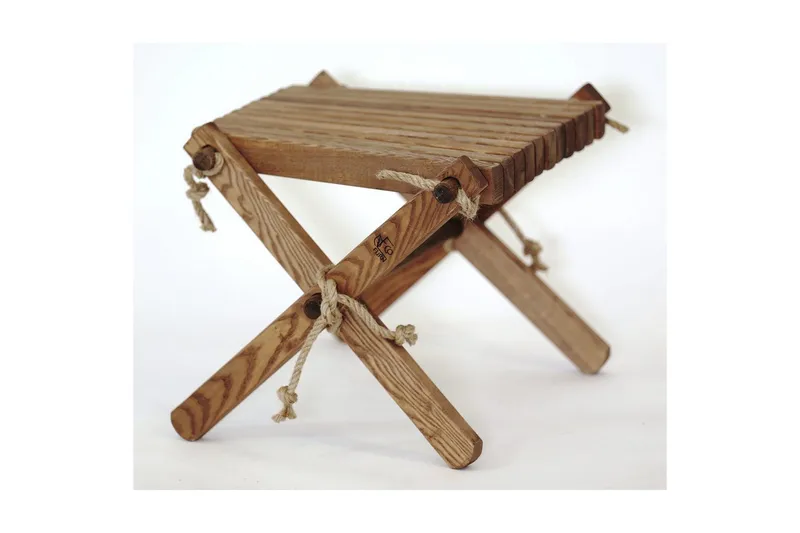 Fotpall Hillerstorp Lilli Ask oljad brun - Ask oljad brun - Utemöbler & utemiljö - Övrigt utemöbler - Moduler utesoffa - Fotpall & pall utomhus