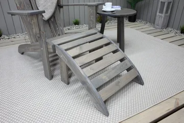 Cranston Fotpall till däckUtestol - Grå - Utemöbler & utemiljö - Övrigt utemöbler - Moduler utesoffa - Fotpall & pall utomhus