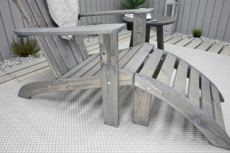 Cranston Fotpall till däckUtestol - Grå - Utemöbler & utemiljö - Övrigt utemöbler - Moduler utesoffa - Fotpall & pall utomhus