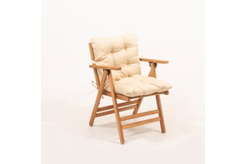Pall Narwani - Cream/Natural - Utemöbler & utemiljö - Övrigt utemöbler - Moduler utesoffa - Fotpall & pall utomhus