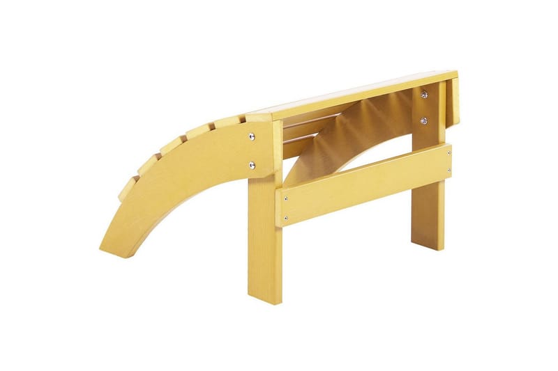 Fotstöd Adirondack Gul - Gul - Utemöbler & utemiljö - Övrigt utemöbler - Moduler utesoffa