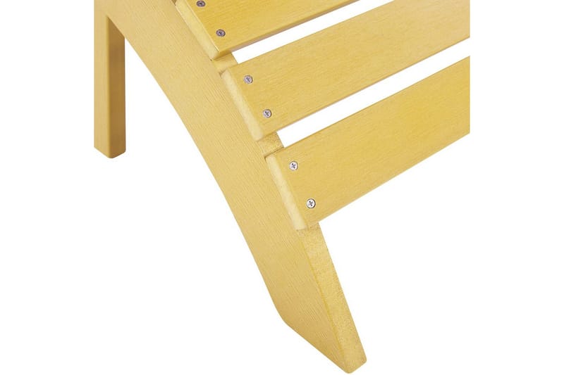 Fotstöd Adirondack Gul - Gul - Utemöbler & utemiljö - Övrigt utemöbler - Moduler utesoffa