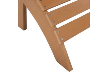 Fotstöd Adirondack Ljus trä - Ljus trä - Utemöbler & utemiljö - Övrigt utemöbler - Moduler utesoffa