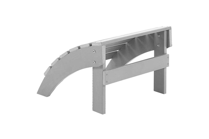 Fotstöd Adirondack Ljusgrå - Ljusgrå - Utemöbler & utemiljö - Övrigt utemöbler - Moduler utesoffa