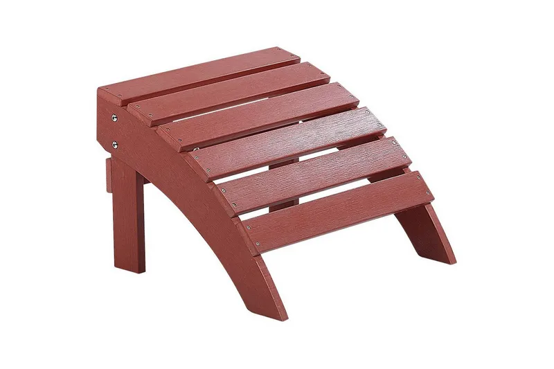 Fotstöd Adirondack Röd, Röd