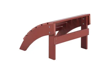 Fotstöd Adirondack Röd - Röd - Utemöbler & utemiljö - Övrigt utemöbler - Moduler utesoffa