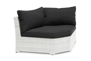 Hörndel Wisconsin Rund Konstrotting/Vit - Hillerstorp - Utemöbler & utemiljö - Övrigt utemöbler - Moduler utesoffa