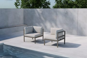 Hörnmodul Copacabana 74 cm Utomhus - Brun - Utemöbler & utemiljö - Övrigt utemöbler - Moduler utesoffa