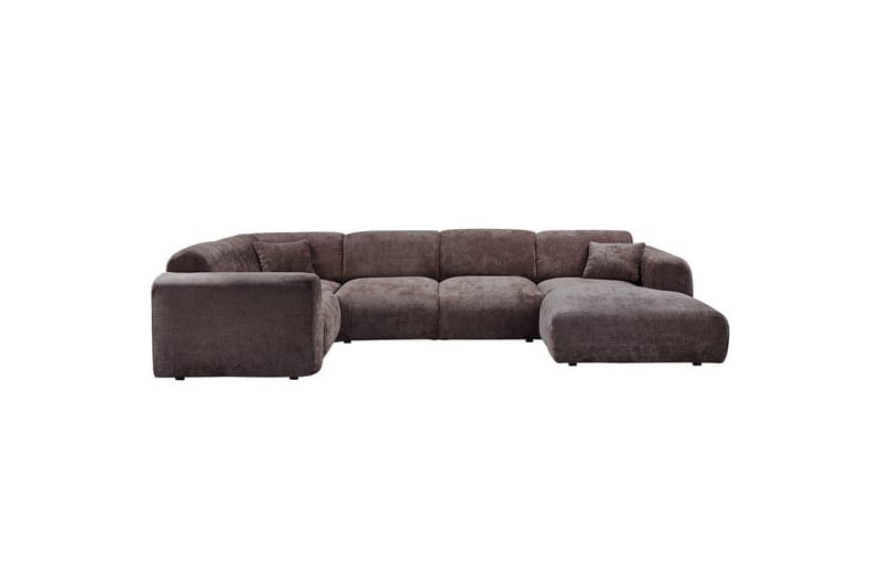 Hörnsoffa Cloud - Varm Brun, Vänster - Möbler - Soffa - Hörnsoffa