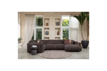 Hörnsoffa Cloud - Varm Brun, Vänster - Möbler - Soffa - Hörnsoffa