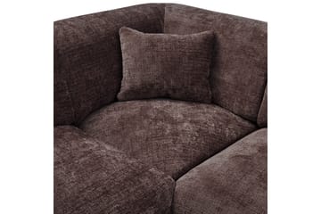 Hörnsoffa Cloud - Varm Brun, Vänster - Möbler - Soffa - Hörnsoffa - Hörnsoffa med divan