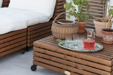 Hillerstorp Bara Vara Divan - Brun - Utemöbler & utemiljö - Övrigt utemöbler - Moduler utesoffa