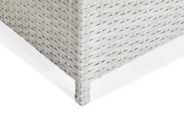 James Mittmodul utomhus i konstrotting - Vit / Ljusgrå dynor - Utemöbler & utemiljö - Övrigt utemöbler - Moduler utesoffa - Mittmodul utesoffa