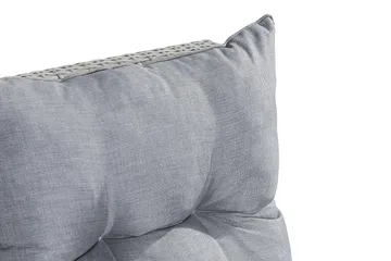 James Mittmodul utomhus i konstrotting - Vit / Ljusgrå dynor - Utemöbler & utemiljö - Övrigt utemöbler - Moduler utesoffa - Mittmodul utesoffa