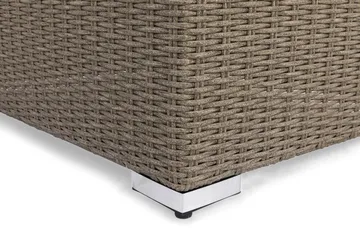 Marcus Mittmodul utomhus med Dyna i Konstrotting - Grå - Utemöbler & utemiljö - Övrigt utemöbler - Moduler utesoffa - Mittmodul utesoffa