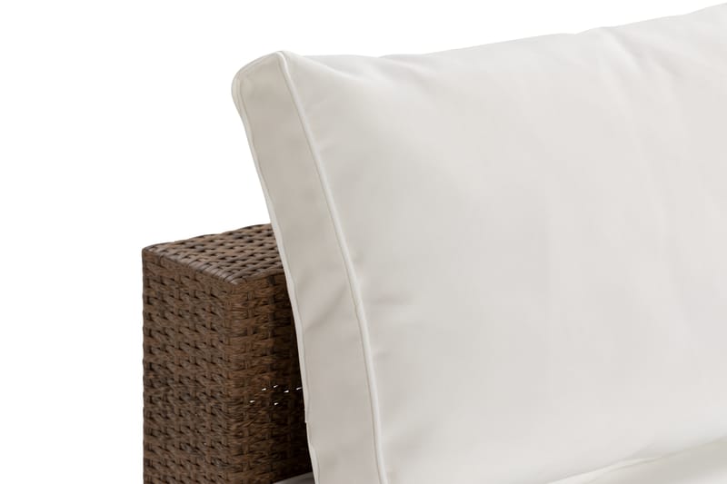 Mittmodul Bahamas - Sand Beige / Vita dynor - Utemöbler & utemiljö - Övrigt utemöbler - Moduler utesoffa - Mittmodul utesoffa
