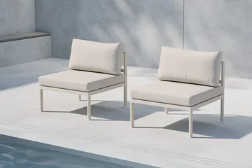 Mittmodul Copacabana 70 cm Utomhus - Beige - Utemöbler & utemiljö - Övrigt utemöbler - Moduler utesoffa - Mittmodul utesoffa