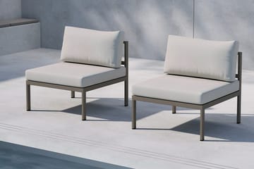 Mittmodul Copacabana 70 cm Utomhus - Brun - Utemöbler & utemiljö - Övrigt utemöbler - Moduler utesoffa - Mittmodul utesoffa