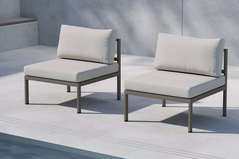 Mittmodul Copacabana 70 cm Utomhus - Brun - Utemöbler & utemiljö - Övrigt utemöbler - Moduler utesoffa - Mittmodul utesoffa