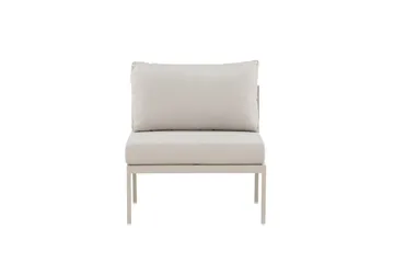 Mittmodul Copacabana 70 cm Utomhus - Beige - Utemöbler & utemiljö - Övrigt utemöbler - Moduler utesoffa - Mittmodul utesoffa